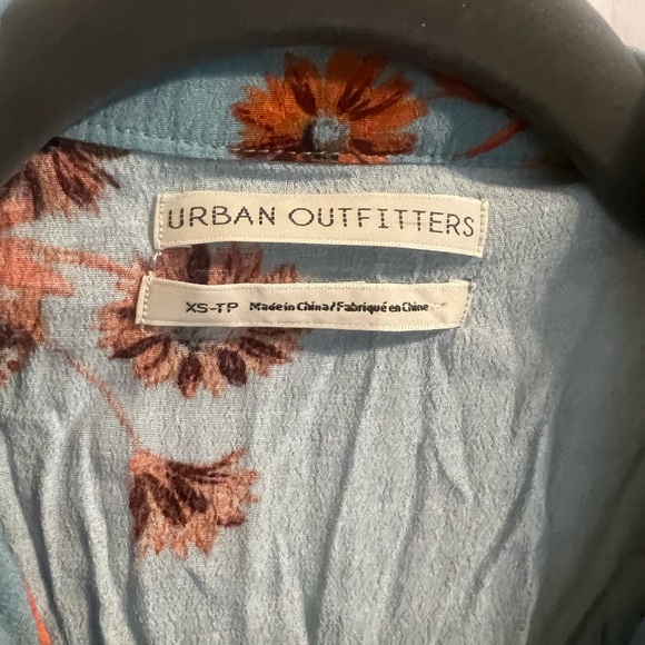 Urban Outfitters Mallory Floral Button-Through Mini Dress - Picture 8 of 9